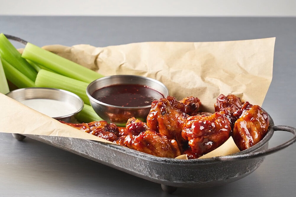 Raspberry Chipotle Wings